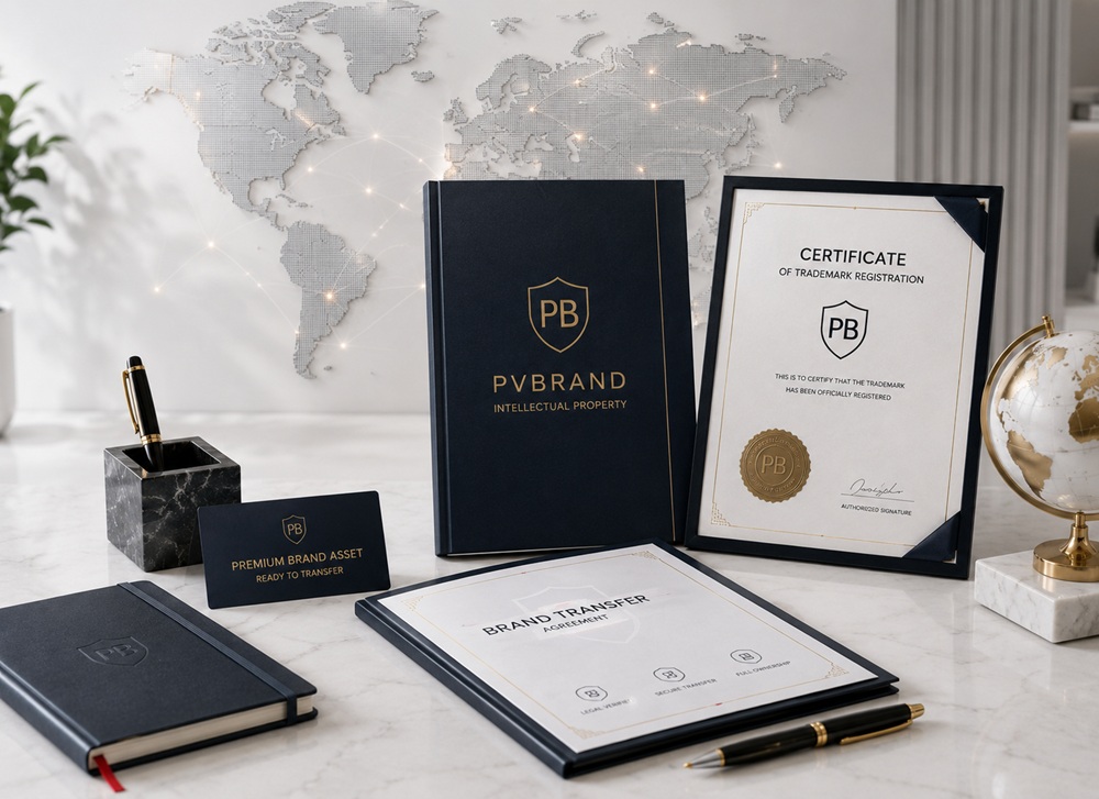 PVBRAND مرکز تخصصی ثبت برند و فروش برند آماده در ایران