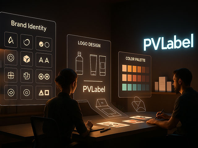 برندینگ و طراحی هویت برند با PVLABEL