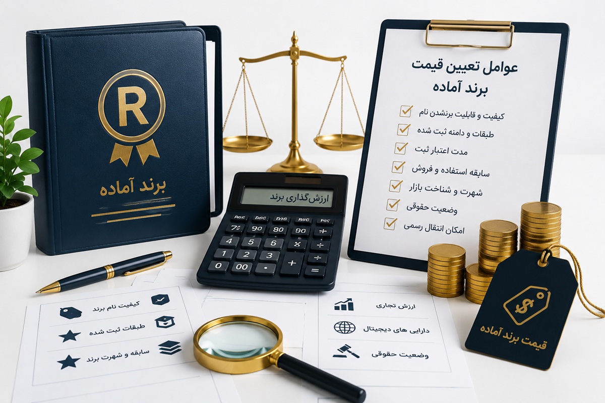قیمت برند آماده چگونه تعیین می‌شود؟ | راهنمای ارزش‌گذاری برند در ۱۴۰۵